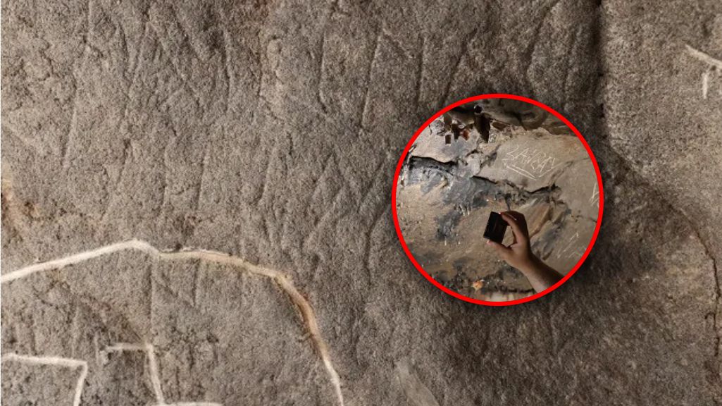 Odkrycie w Hiszpańskiej jaskini. 