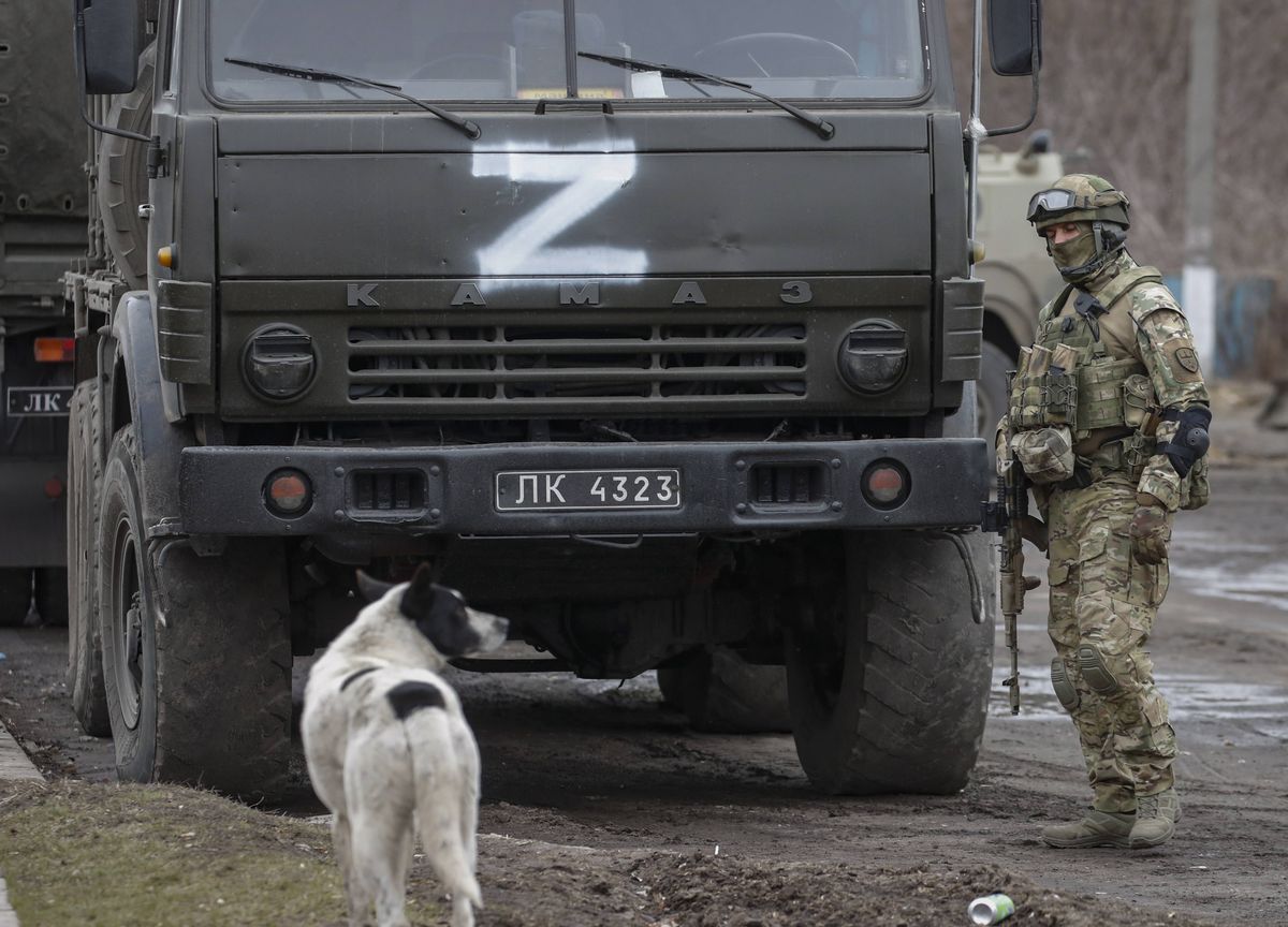 NRC: rosyjska armia została zmuszona do rozmieszczenia dodatkowych kostnic w okupowanym obwodzie ługańskim. Zdjęcie ilustracyjne -