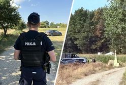 To tu spadł nieznany obiekt w Osinach. Teren obstawiony przez służby