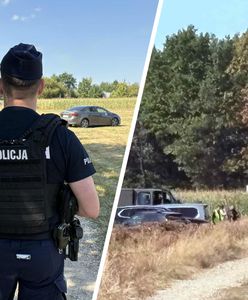 To tu spadł nieznany obiekt w Osinach. Teren obstawiony przez służby