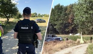 To tu spadł nieznany obiekt w Osinach. Teren obstawiony przez służby