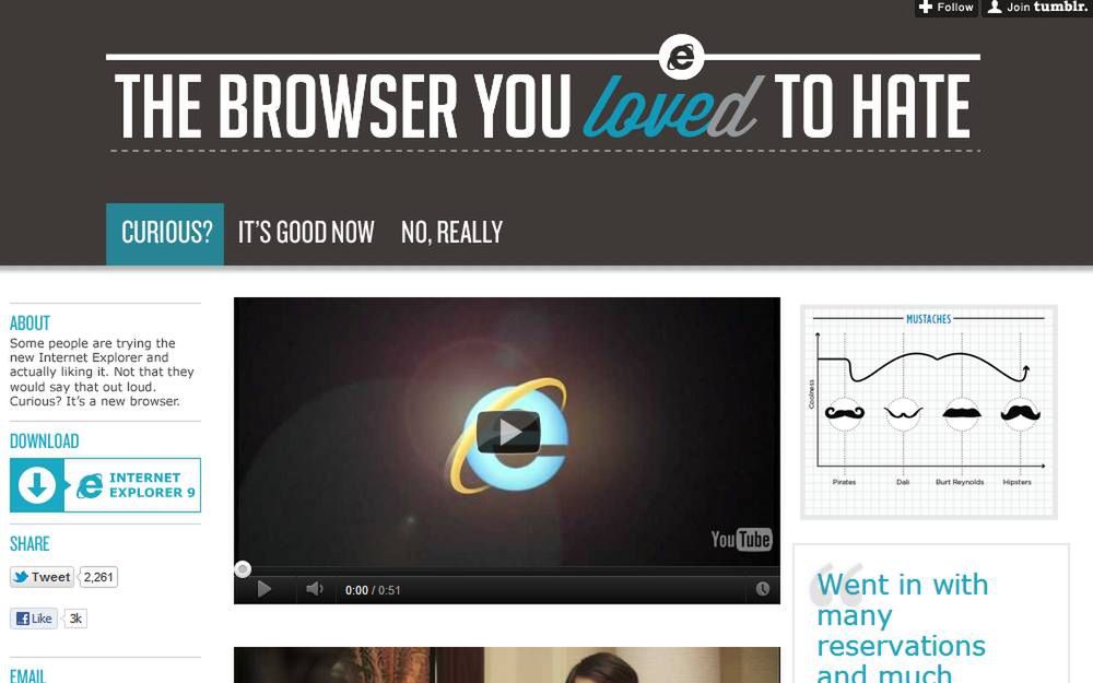 BrowserYouLovedToHate.com