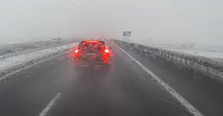 "Szeryf w volvo". Nagranie z A4 trafiło do sieci