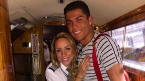 Ronaldo i piękna pani pilot. Nowa przyjaciółka piłkarza Realu jest fanką Barcy