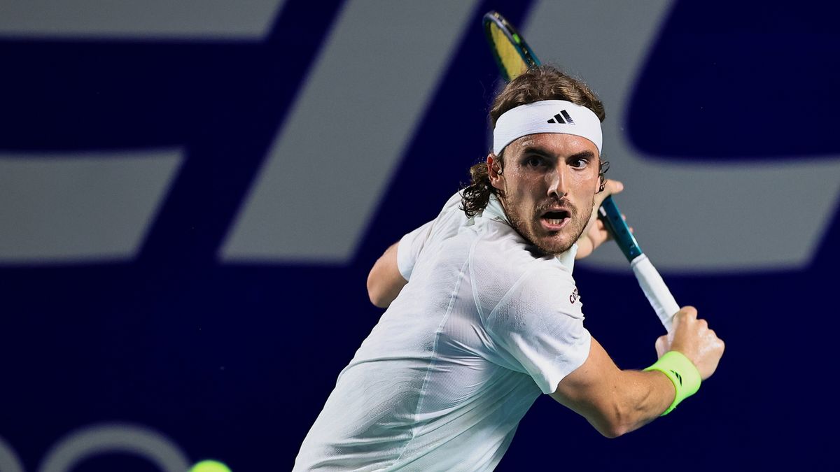 PAP/EPA / David Guzman / Na zdjęciu: Stefanos Tsitsipas