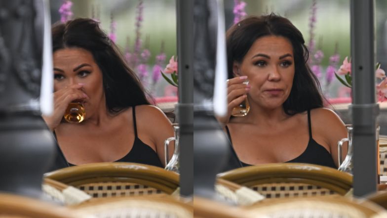 Sylwia Bomba na obiedzie z Grzegorzem Collinsem i córką