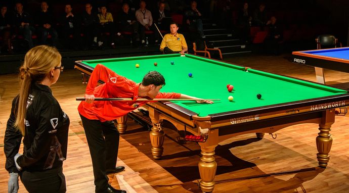 Snooker: Turniej Players Championship - mecz finałowy: Mark Allen - Zhang Anda