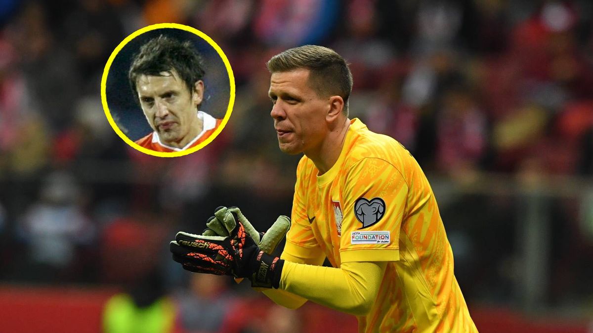 PAP / Piotr Nowak / Wojciech Szczęsny i Jacek Bąk (w kółku)