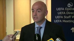 Gianni Infantino: UEFA pokazuje władzom FIFA czerwoną kartkę