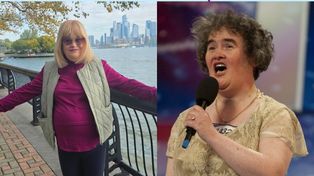 Odmieniona Susan Boyle pozdrawia z Nowego Jorku. Poznalibyście ją? (FOTO)