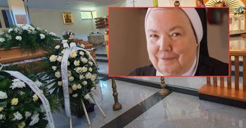 "W Krakowie pożegnaliśmy s. Anastazję". Wzruszające kadry z ceremonii