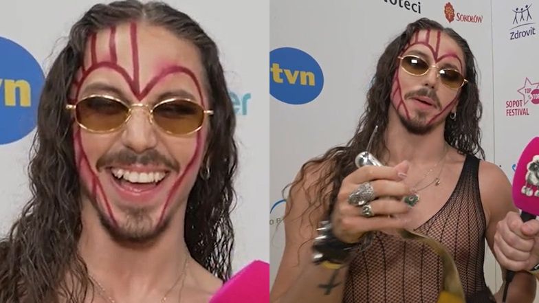 Michał Szpak zachwyca się Bursztynowym Słowikiem