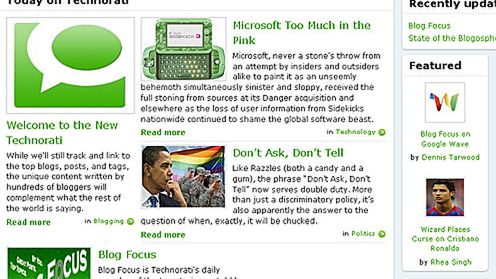 Rewolucja w blogowym katalogu Technorati 1