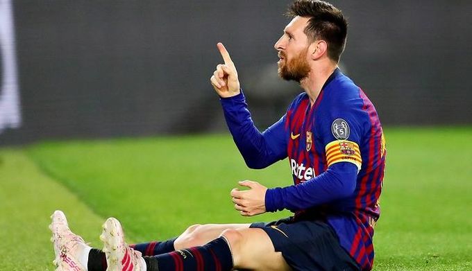 Liga Mistrzow Fc Barcelona Borussia Leo Messi Geniusz