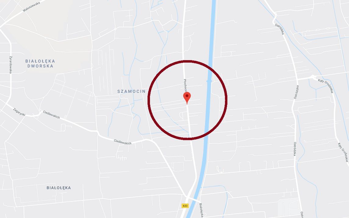 Warszawa. Białołęka. Policyjna akcja na ul. Płochocińskiej