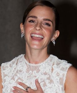 Emma Watson włożyła "nagą sukienkę". Od tej kreacji trudno oderwać wzrok