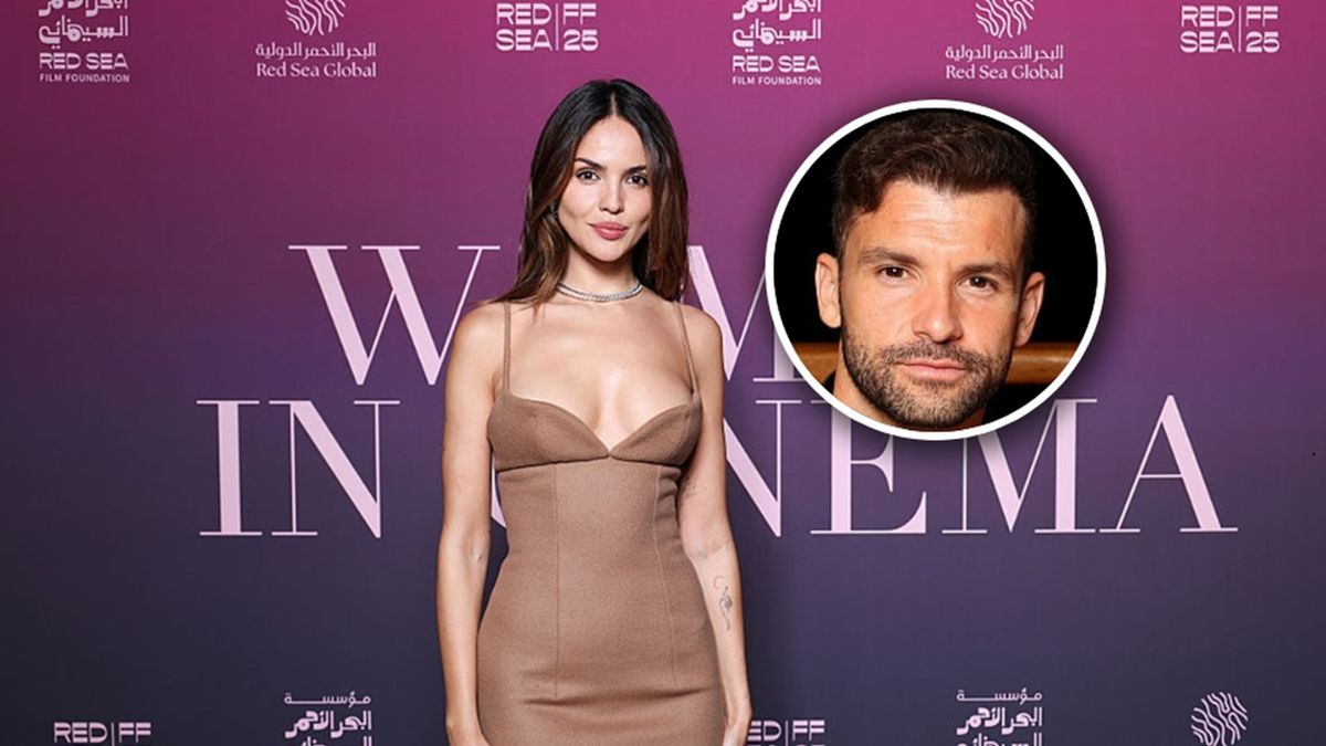  / Daniele Venturelli/Getty Images for Red Sea Film Foundation i Arnold Jerocki/Getty Images for Red Sea Film Foundation / Na zdjęciu: Eiza Gonzalez i Grigor Dimitrow (w kółeczku)