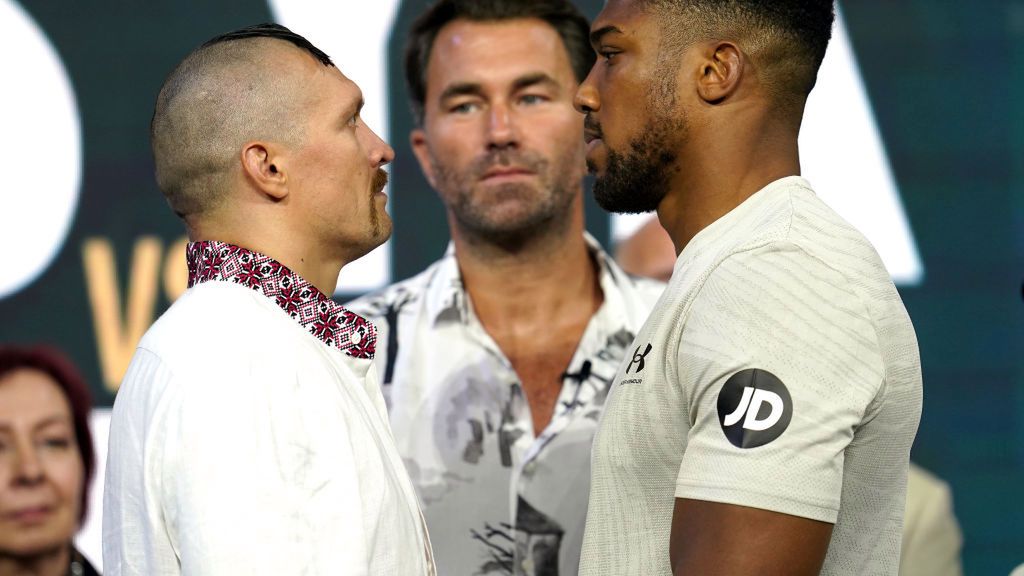 Getty Images / Nick Potts/PA Images  / Na zdjęciu: Ołeksandr Usyk i Anthony Joshua