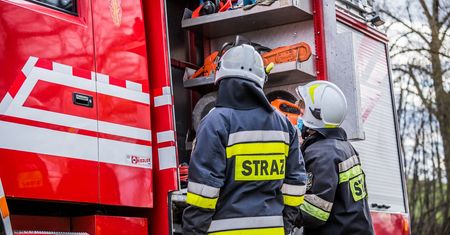 Dolny Śląsk. Pożar kamienicy w Chojnowie
