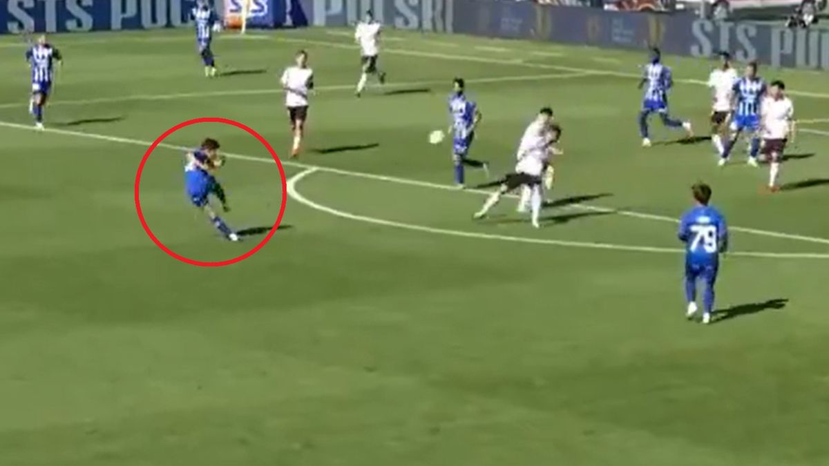 Twitter / TVP Sport / Na zdjęciu: gol Chłania