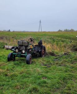 Tragiczny wypadek. Ciągnik wpadł do rzeki i przygniótł kierowcę
