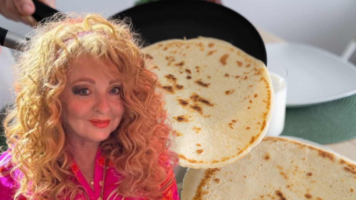 Magda Gessler robi naleśniki na oko. Bez odmierzania składników, a wychodzą idealnie miękkie i elastyczne