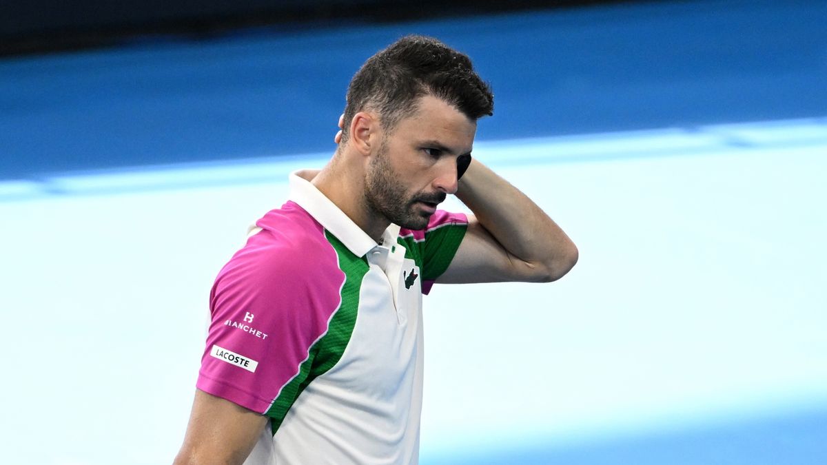 PAP/EPA / Darren England / Na zdjęciu: Grigor Dimitrow