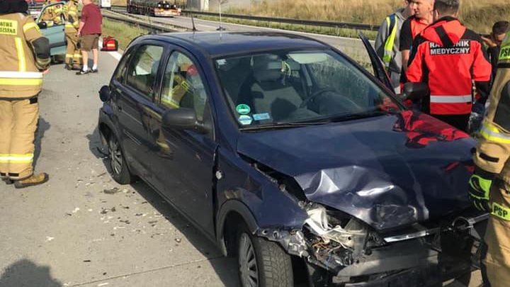 wypadek autostrada a4