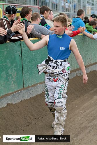 Alex znakomicie radzi sobie na torze w Rybniku