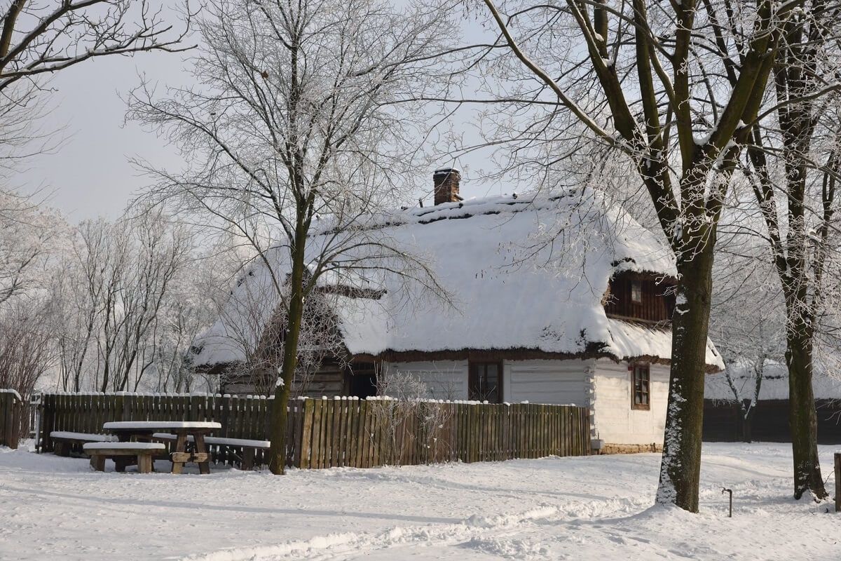 Muzeum Wsi Lubelskiej Zimą