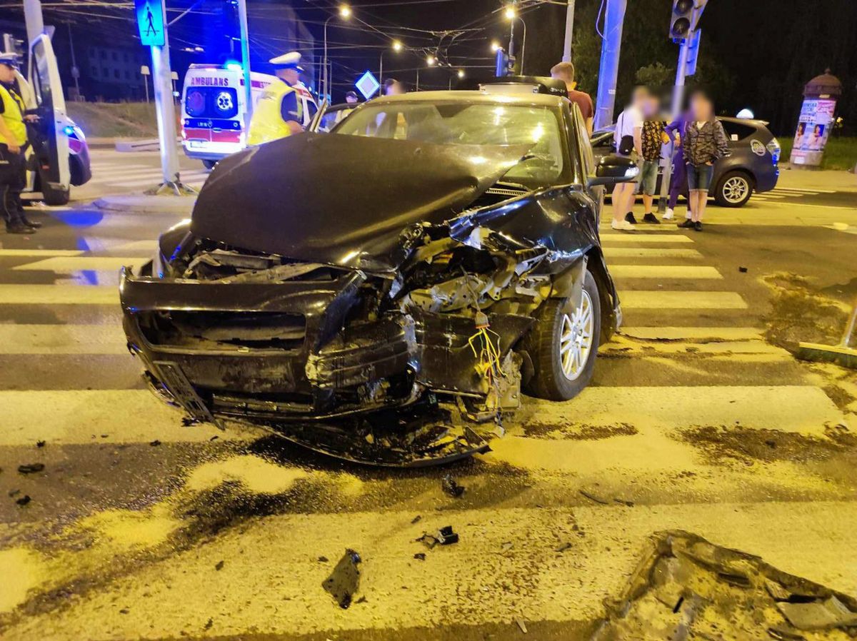 Wypadek w Lublinie