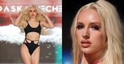 Caroline Derpienski w trzech wydaniach mknie przez wybieg na Miami Swim Week (ZDJĘCIA)