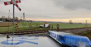 Kaczorowy: Zderzenie samochodu osobowego z szynobusem