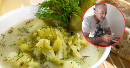Podała mężowi pierwszy raz w życiu zupę ogórkową. Reakcja Turka powala na kolana