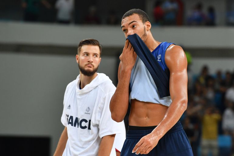 Rudy Gobert na pierwszym planie