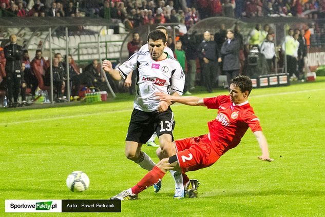 Jakub Bartkowski powrócił do składu Widzewa Łódź na mecz z Legią Warszaw