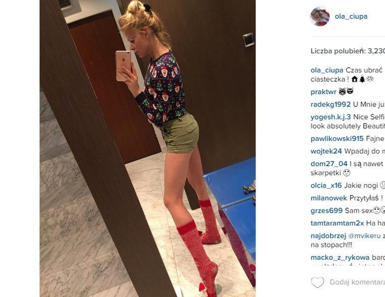 Ola Ciupa na Instagramie