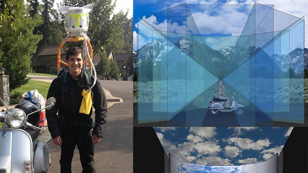 Panoramiczny aparat z... ośmiu iPhone'ów 1