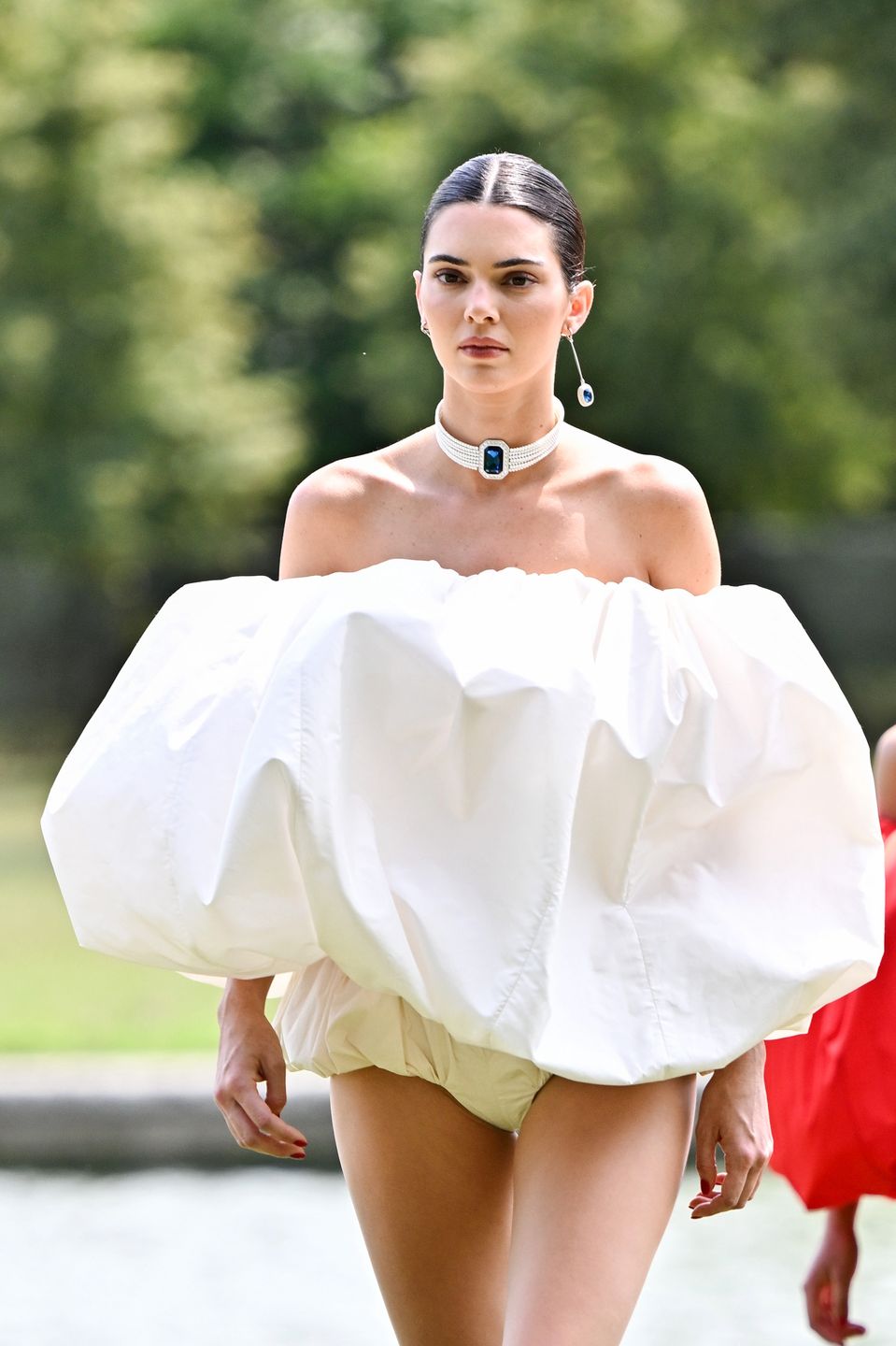 Kendall Jenner na pokazie Jacquemus