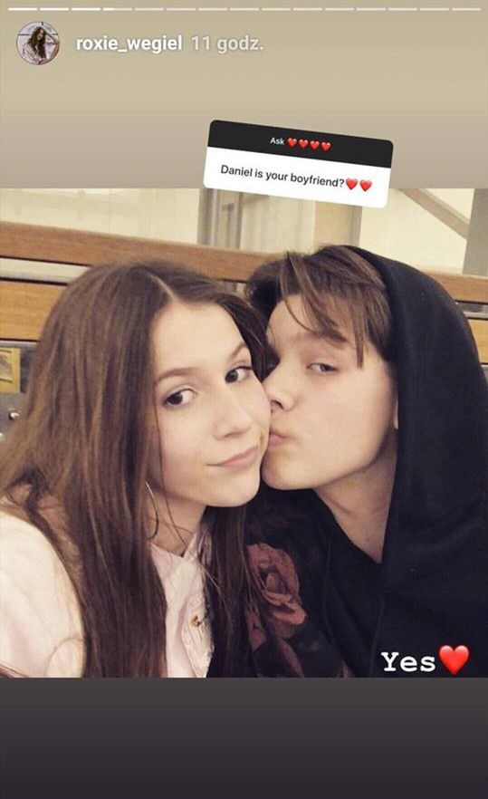 Roksana z Danielem Yastermskim w 2019 roku 