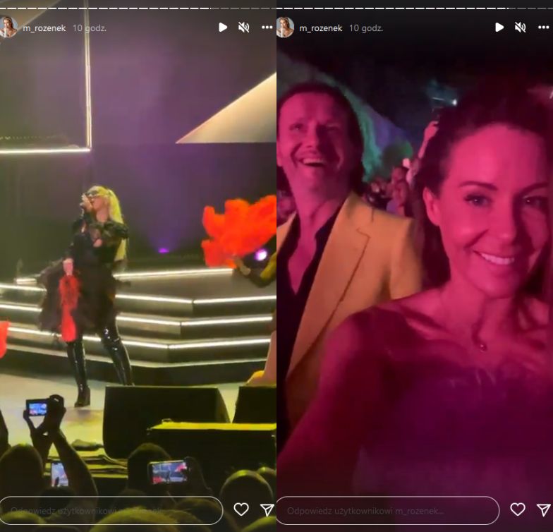Małgorzata Rozenek i Radosław Majdan polecieli na koncert Christiny Aguiley do Marbelli