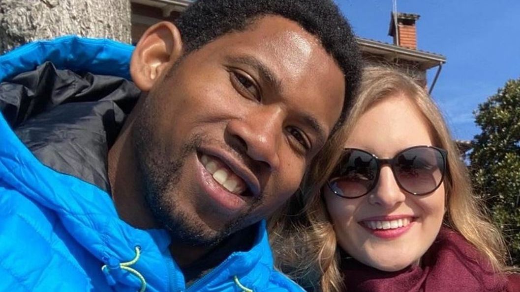 Na zdjęciu: Wilfredo Leon i jego żona Małgorzata