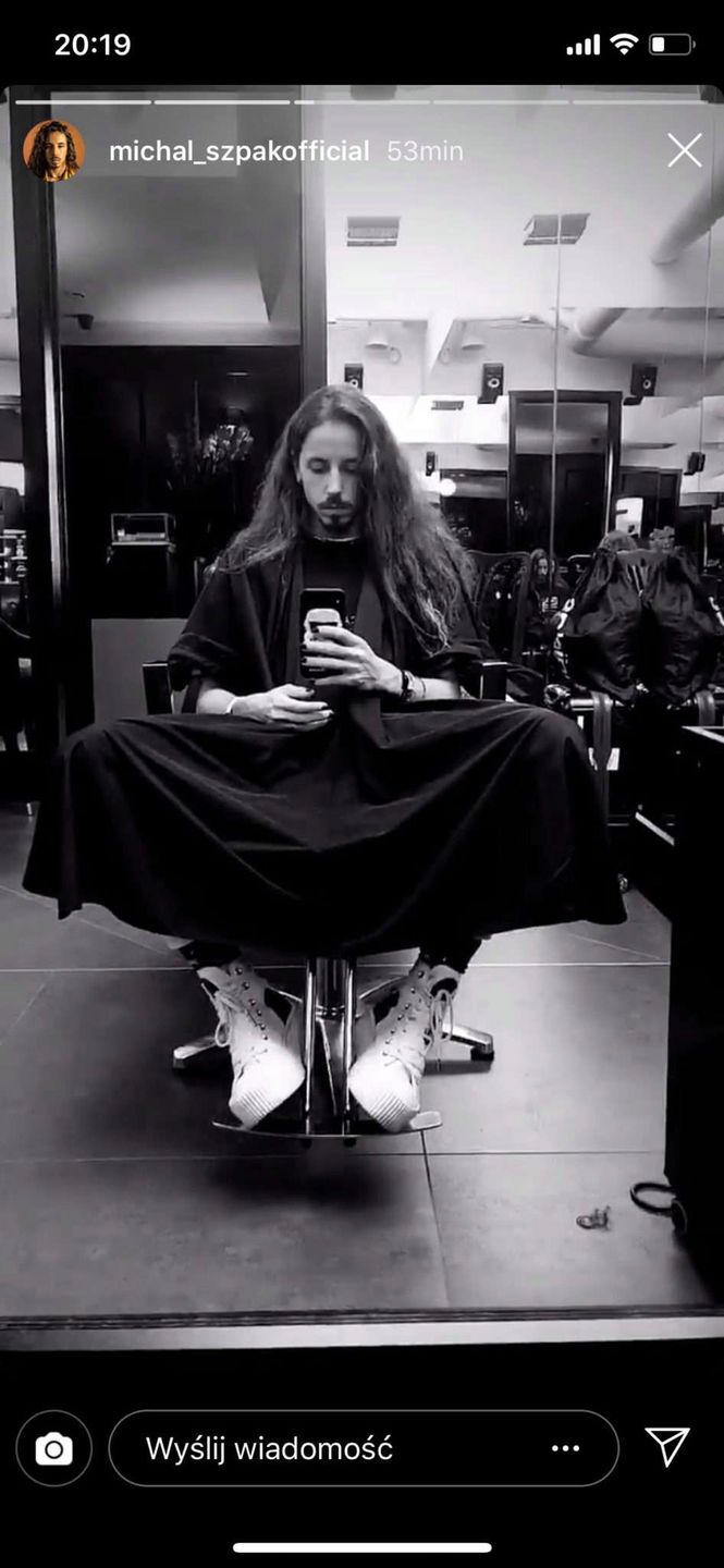 Michał Szpak ma nową fryzurę