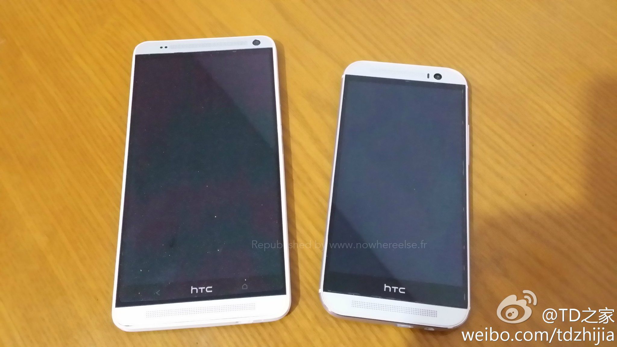 Nowy HTC One będzie wielki. Porównanie wielkości z One Max 6