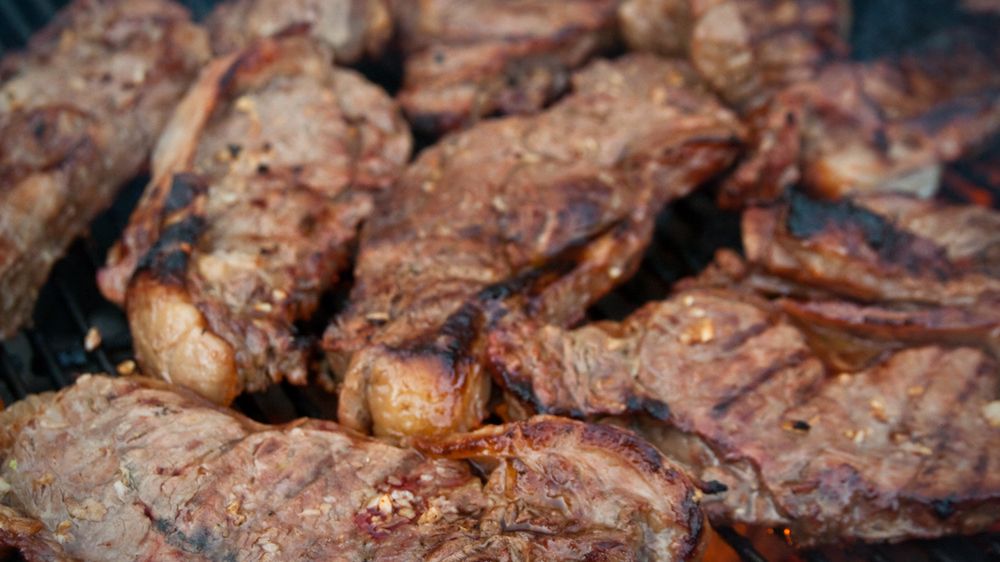 Grillowany rostbef wołowy (samo mięso, II klasa mięsa)