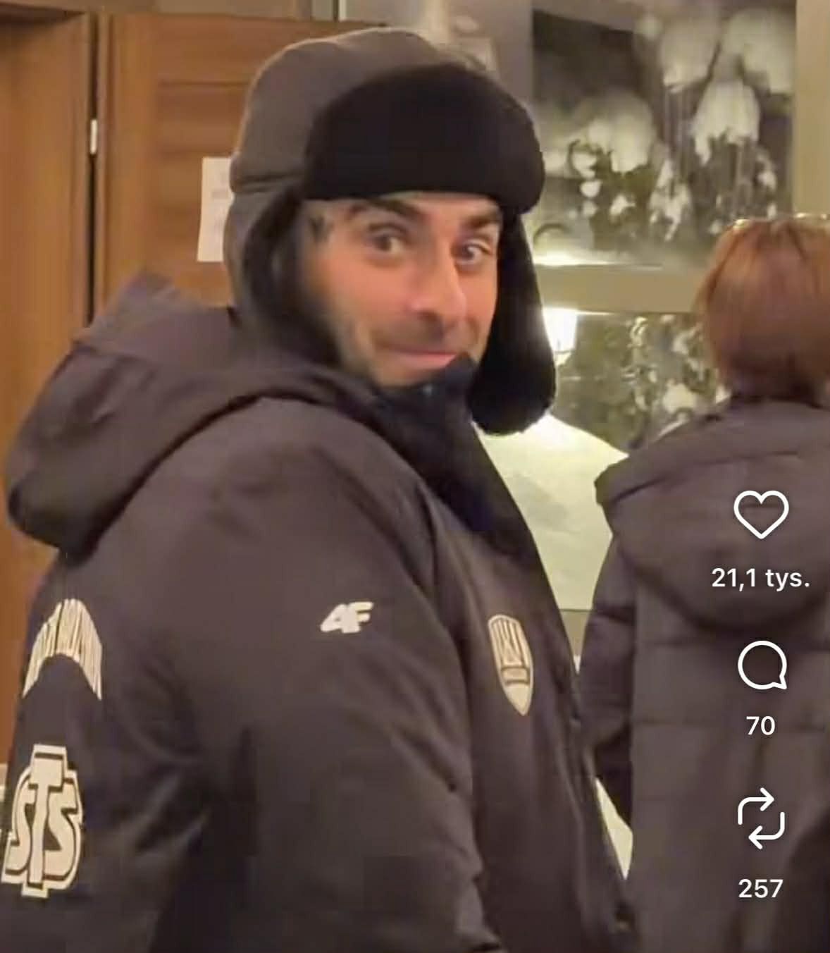 Quebonafide na studniówce w Suwałkach