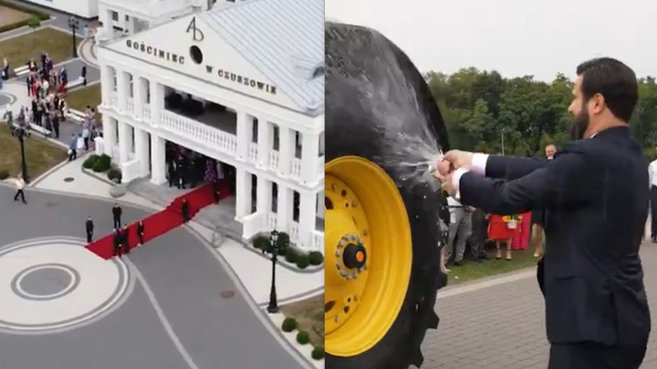 Minister w reklamie? Pytania o nagranie z wesela Norberta Kaczmarczyka
