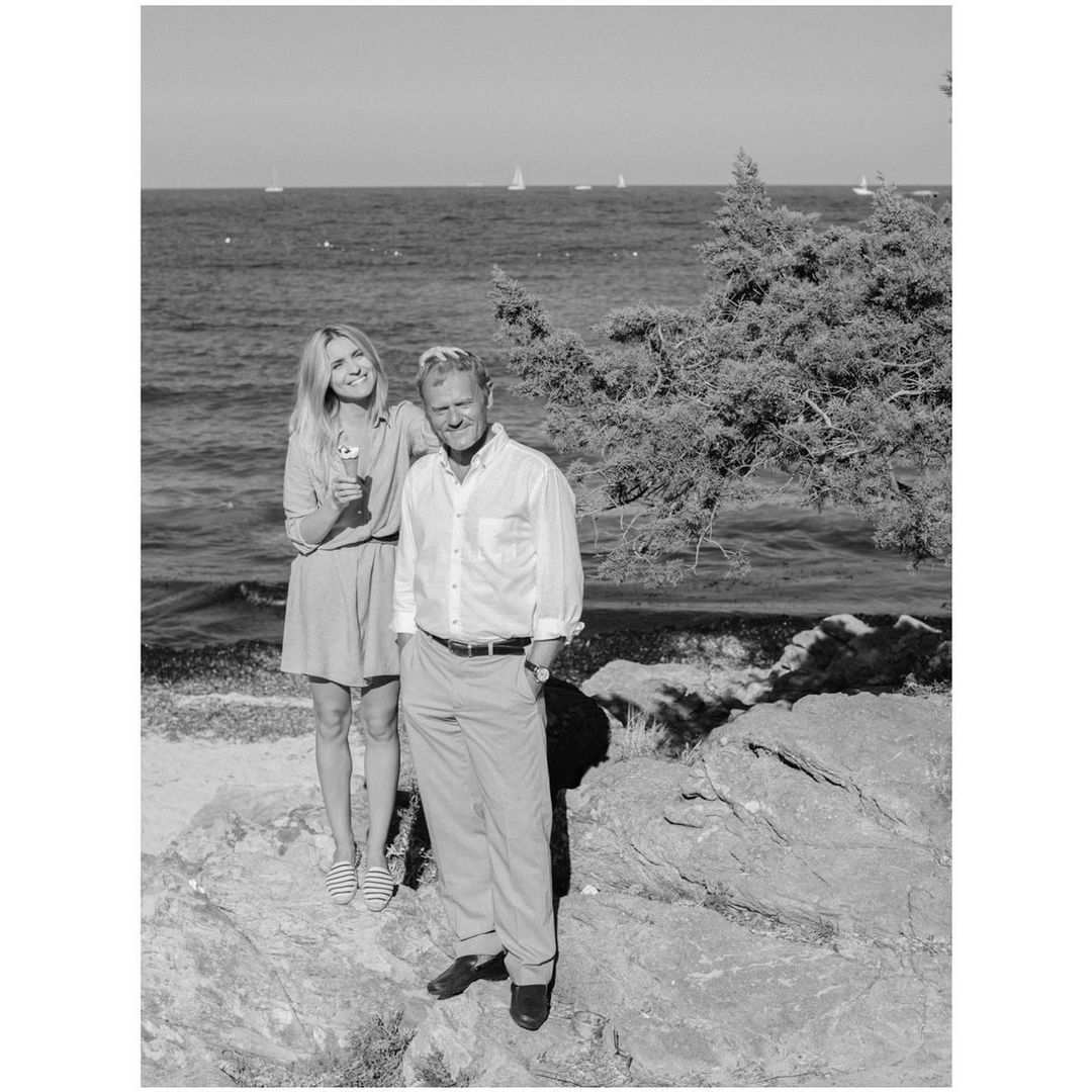 Kasia Tusk i Donald Tusk 
