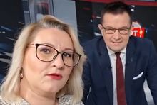 Małgorzata Gałka i Mariusz Pietrasik, fot. telewizja wPolsce24