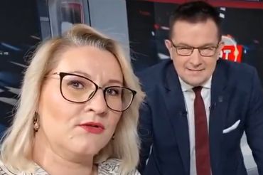 Małgorzata Gałka i Mariusz Pietrasik, fot. telewizja wPolsce24